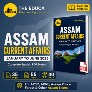 Assam Current Affairs January–June 2026 | English PDF Notes